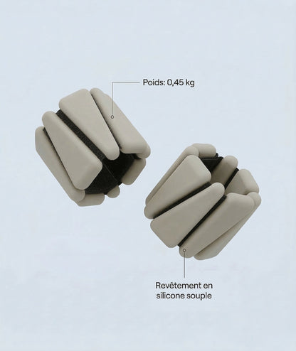 Bracelets lestés réglables