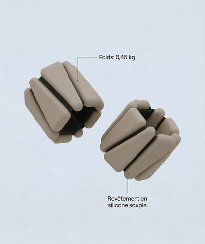 Bracelets lestés réglables